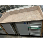 221032 - 2 Door Refrigerated Pizza Counter with Granite Worktop - 380L (PZ2600) - Image 2