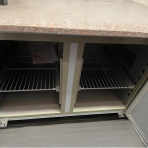 221032 - 2 Door Refrigerated Pizza Counter with Granite Worktop - 380L (PZ2600) - Image 3