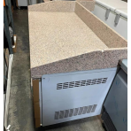 221032 - 2 Door Refrigerated Pizza Counter with Granite Worktop - 380L (PZ2600) - Image 4