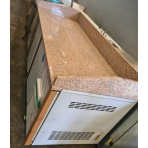 221033 - 3 Door Refrigerated Pizza Counter with Granite Worktop - 485L (PZ3600) - Image 2