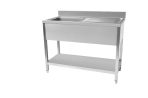 231023 - Stainless Steel Sink 1200x700mm (WxD) Right Hand Drain