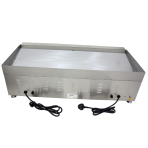 291010 - Electric Countertop Chrome Plated Griddle - Flat 100cm - Image 6