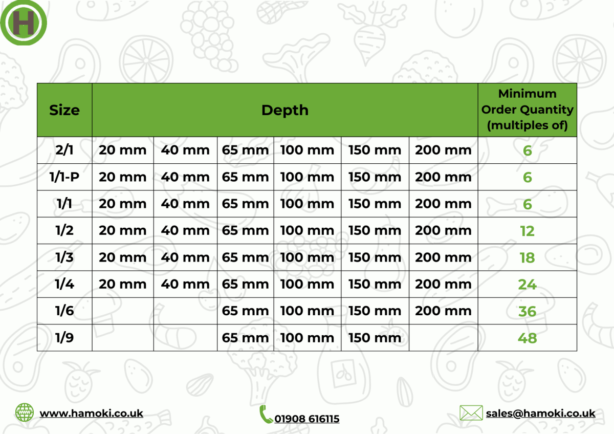 301028 - Stainless Steel Gastronorm Pan GN 1/1 Depth 150mm (1 box/6 units) - Image 3