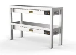 OVERSHELF CERAMIC HEATED 2 LEVELS 1200 6 HEATERS OF 250W
