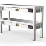 OVERSHELF CERAMIC HEATED 2 LEVELS 1200 6 HEATERS OF 250W
