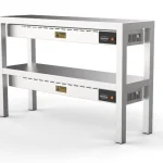 OVERSHELF CERAMIC HEATED 2 LEVELS 1200 6 HEATERS OF 250W