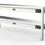 OVERSHELF CERAMIC HEATED 2 LEVELS 2000 12 HEATERS OF 250W