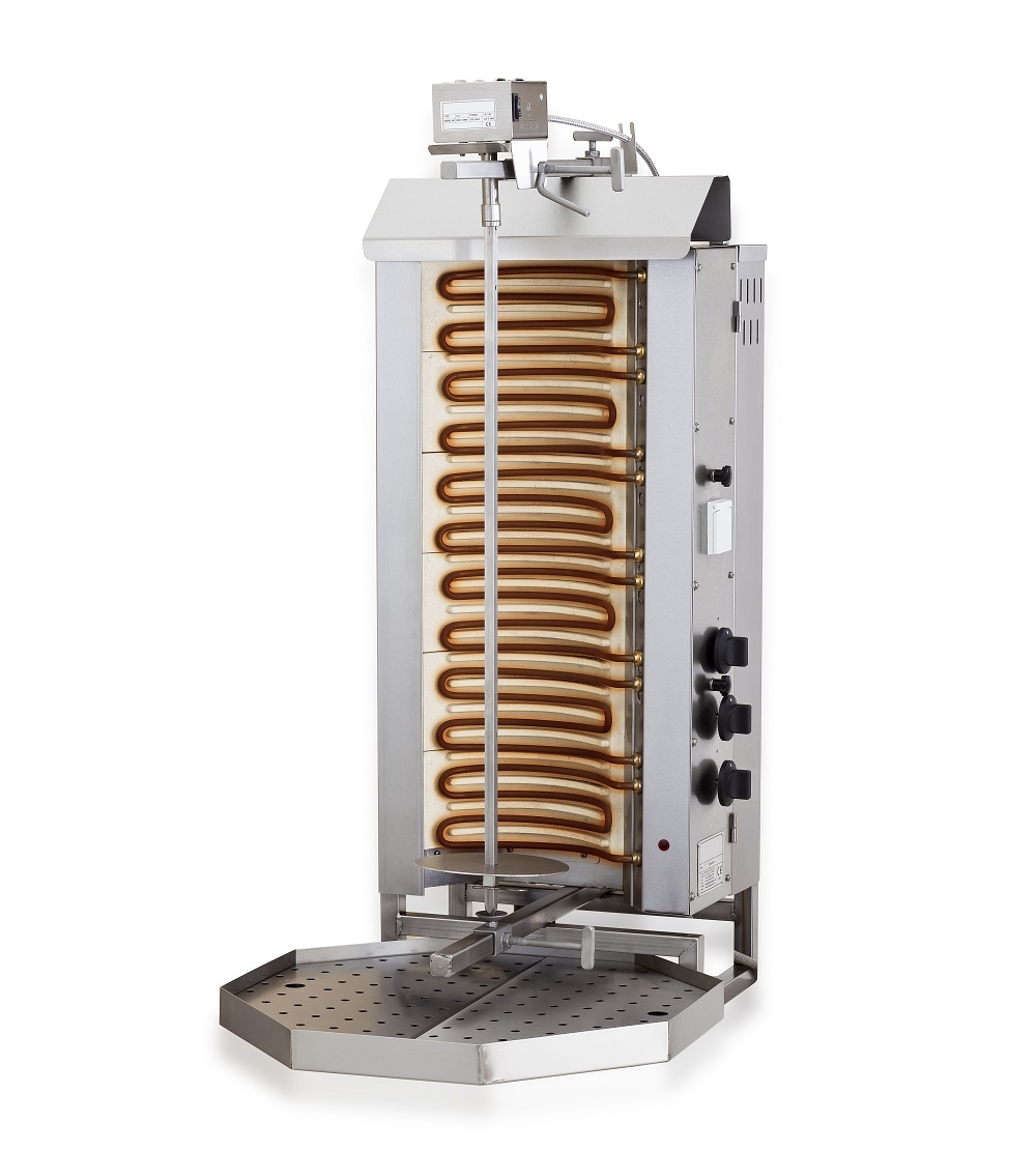 7049.0025-10826.jpg GYROS GRILL ELECTRIC MOTOR ON TOP 6 HEATING ZONES - Image 1