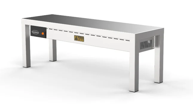 OVERSHELF CERAMIC HEATED 1 LEVEL 1000 3 HEATERS OF 250W