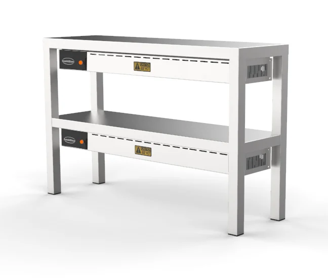OVERSHELF CERAMIC HEATED 2 LEVEL 1000 6 HEATERS OF 250W