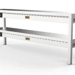 OVERSHELF CERAMIC HEATED 2 LEVEL 2000 12 HEATERS OF 250W