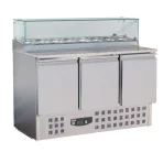 PIZZA COUNTER WITH GLASS 3 DOORS