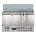 PIZZA COUNTER WITH GLASS 3 DOORS - Image 2