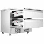 REFRIGERATED/FREEZER COUNTER SWITCHABLE 2 DRAWERS 4X 1/1GN