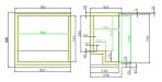 BACKBAR COOLER BLACK 2 DOORS - Image 3