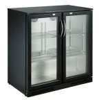 BACKBAR COOLER BLACK 2 DOORS - Image 2