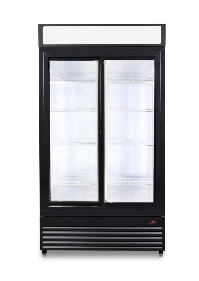 REFRIGERATOR WITH SLIDING GLASS DOORS BEZ-750 SL, image 2