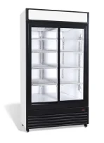 REFRIGERATOR WITH SLIDING GLASS DOORS BEZ-750 SL