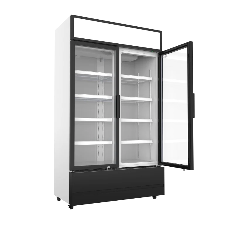REFRIGERATOR 2 GLASS DOORS FCU-750, image 2