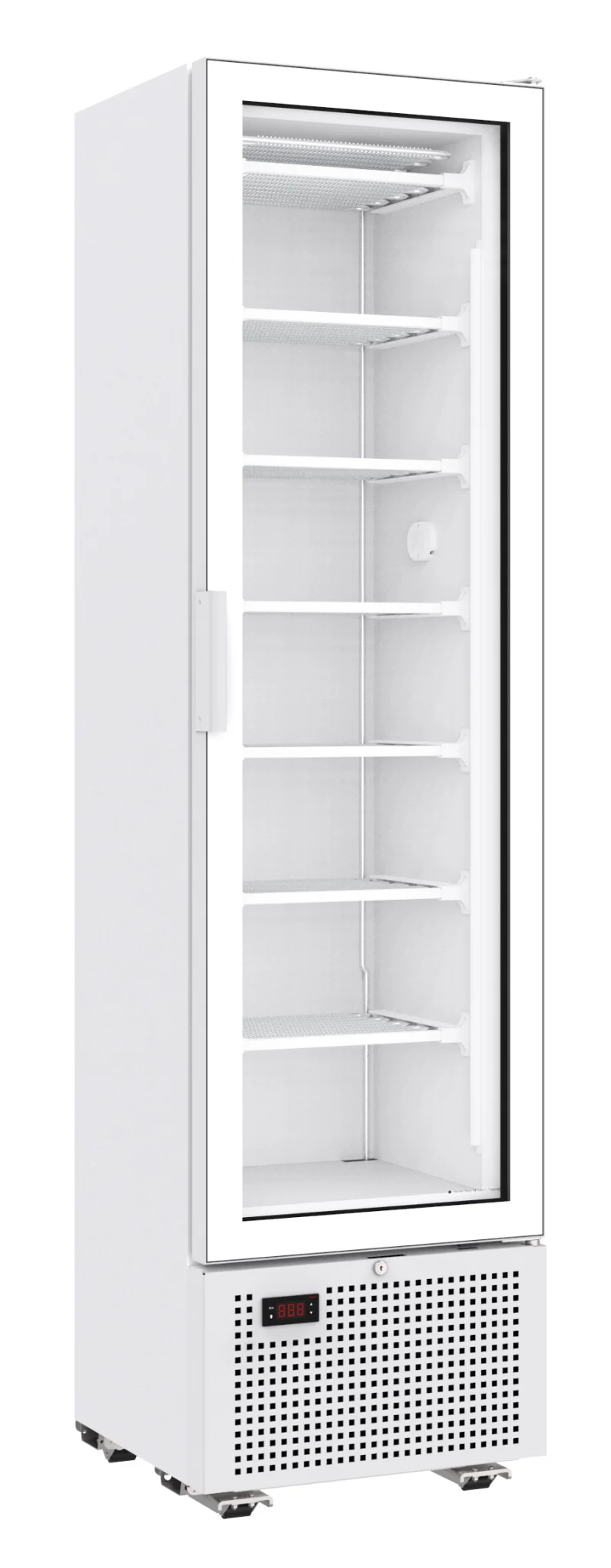 FREEZER 1 GLASS DOOR 221L