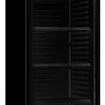 REFRIGERATOR 1 GLASS DOOR BLACK
