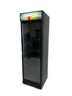 REFRIGERATOR 1 GLASS DOOR BLACK, image 3