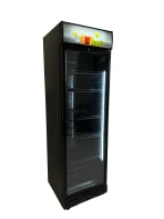 REFRIGERATOR 1 GLASS DOOR BLACK, image 2