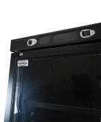 REFRIGERATOR 1 GLASS DOOR 382L BLACK WITHOUT LIGHT BOX, image 11