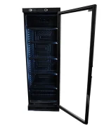 REFRIGERATOR 1 GLASS DOOR 382L BLACK WITHOUT LIGHT BOX, image 13