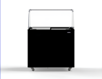 ICE CREAM DISPLAY CORISCA BLACK 6X5 LTR - Image 2