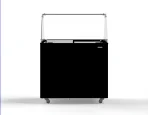 ICE CREAM DISPLAY CORISCA BLACK 6X5 LTR, image 2