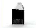 ICE CREAM DISPLAY CORISCA BLACK 6X5 LTR - Image 3