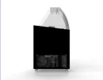 ICE CREAM DISPLAY CORISCA BLACK 6X5 LTR, image 3