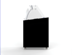 ICE CREAM DISPLAY CORISCA BLACK 6X5 LTR - Image 5