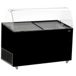 ICE CREAM DISPLAY TENERIFE BLACK 10X5 LTR