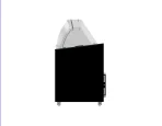 ICE CREAM DISPLAY TENERIFE BLACK 10X5 LTR, image 5
