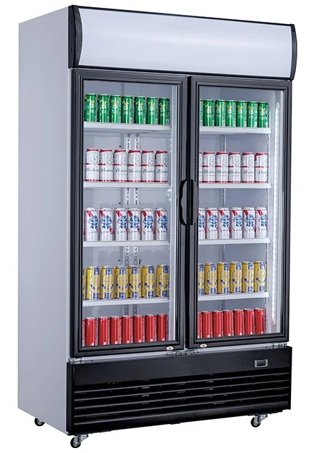 7527.0100-14467.jpg REFRIGERATOR 2 GLASS DOORS 800L
