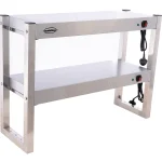 OVERSHELF HALOGEN HEATED 2 LEVELS 900 FLAT PACKED