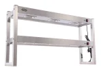 OVERSHELF HALOGEN HEATED 2 LEVELS 1200 FLAT PACKED, image 2