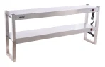 OVERSHELF HALOGEN HEATED 2 LEVELS 1500 FLAT PACKED