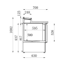 SALADETTE 2 DOORS 5x1/6GN CONTAINER, image 5