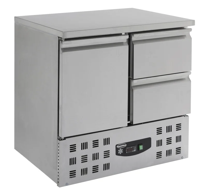 REFRIGERATED COUNTER 1 DOOR/2 DRAWERS