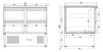 REFRIGERATED COUNTER 4 DRAWERS, image 5