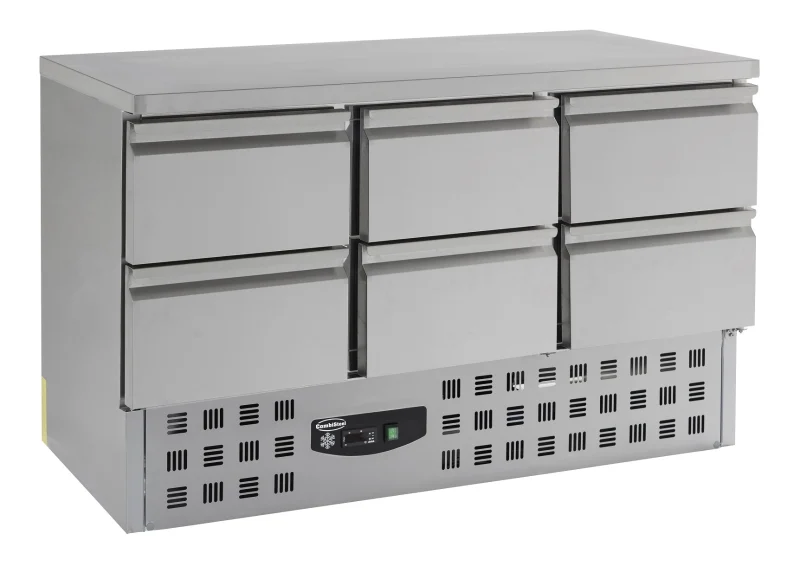 REFRIGERATED COUNTER 6 DRAWERS