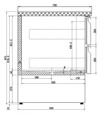 REFRIGERATED COUNTER 6 DRAWERS, image 3