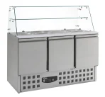 REFRIGERATED SALADETTES WITH GLAS 3 DOORS