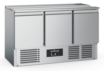 SALADETTE 3 DOORS 4x1/1GN CONTAINER