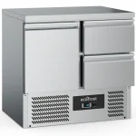 REFRIGERATED COUNTER 1 DOOR/2 DRAWERS