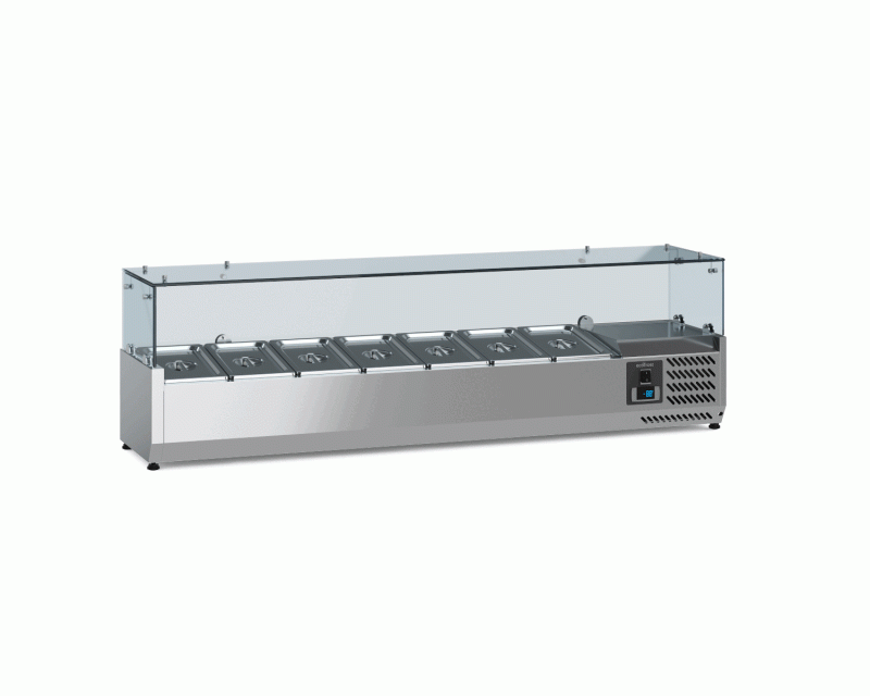 REFRIGERATED COUNTER TOP 1/3 GN x 7, image 2