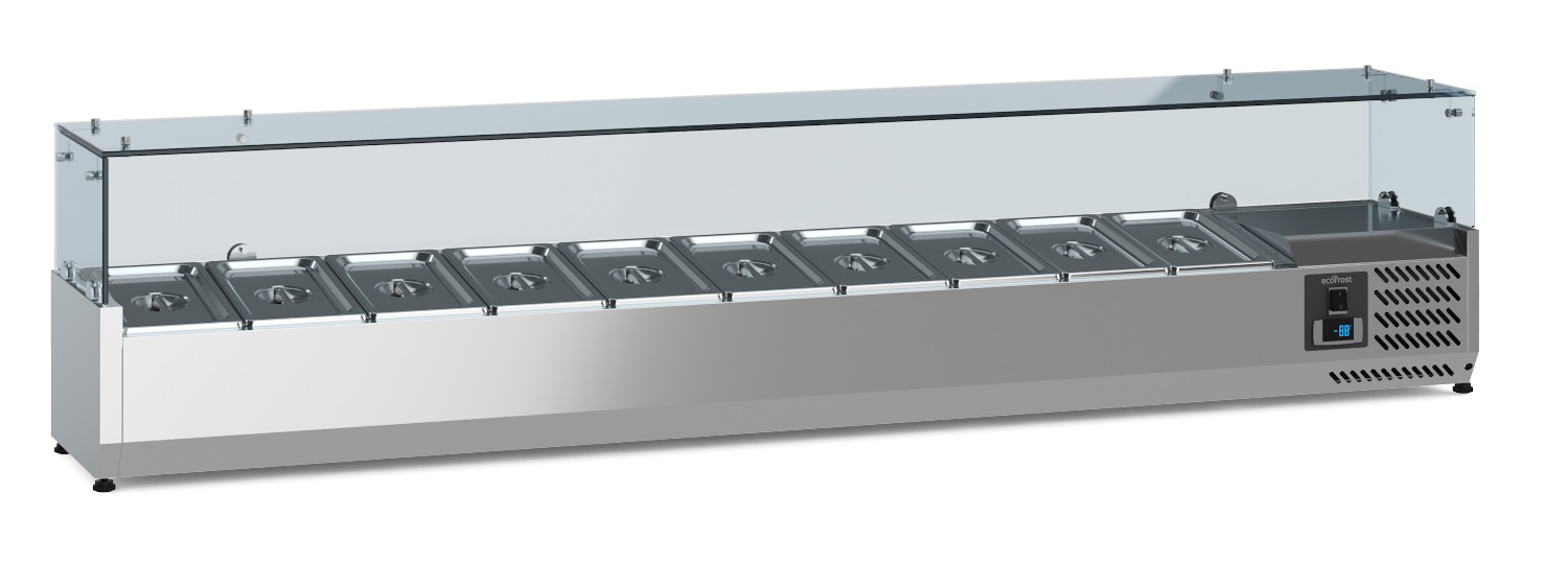 7950.5123-8769.jpg REFRIGERATED COUNTER TOP 1/4 GN x 10 - Image 1